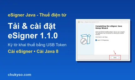 Tải và cài đặt eSigner 1.1.0