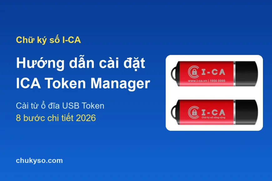 Cài đặt chữ ký số I-CA