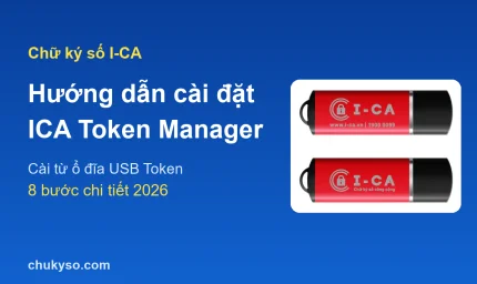 Cài đặt chữ ký số I-CA
