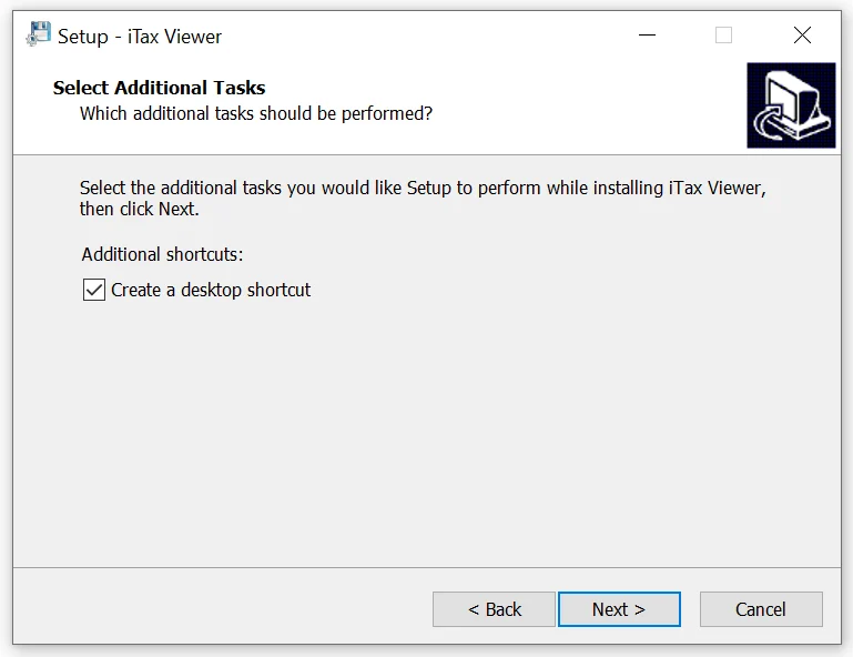 Tạo biểu tượng iTaxViewer ngoài Desktop