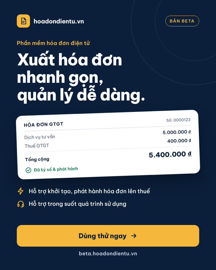 Hóa đơn điện tử